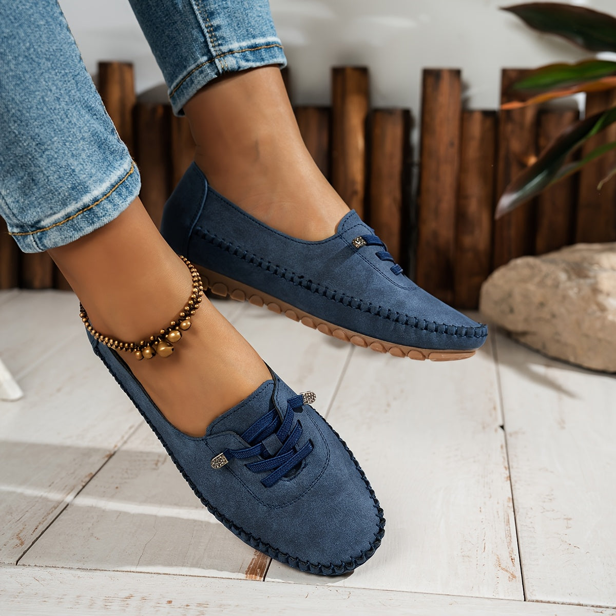 MOCASSINS MET FLEXIBELE STEUN VOOR VROUWEN