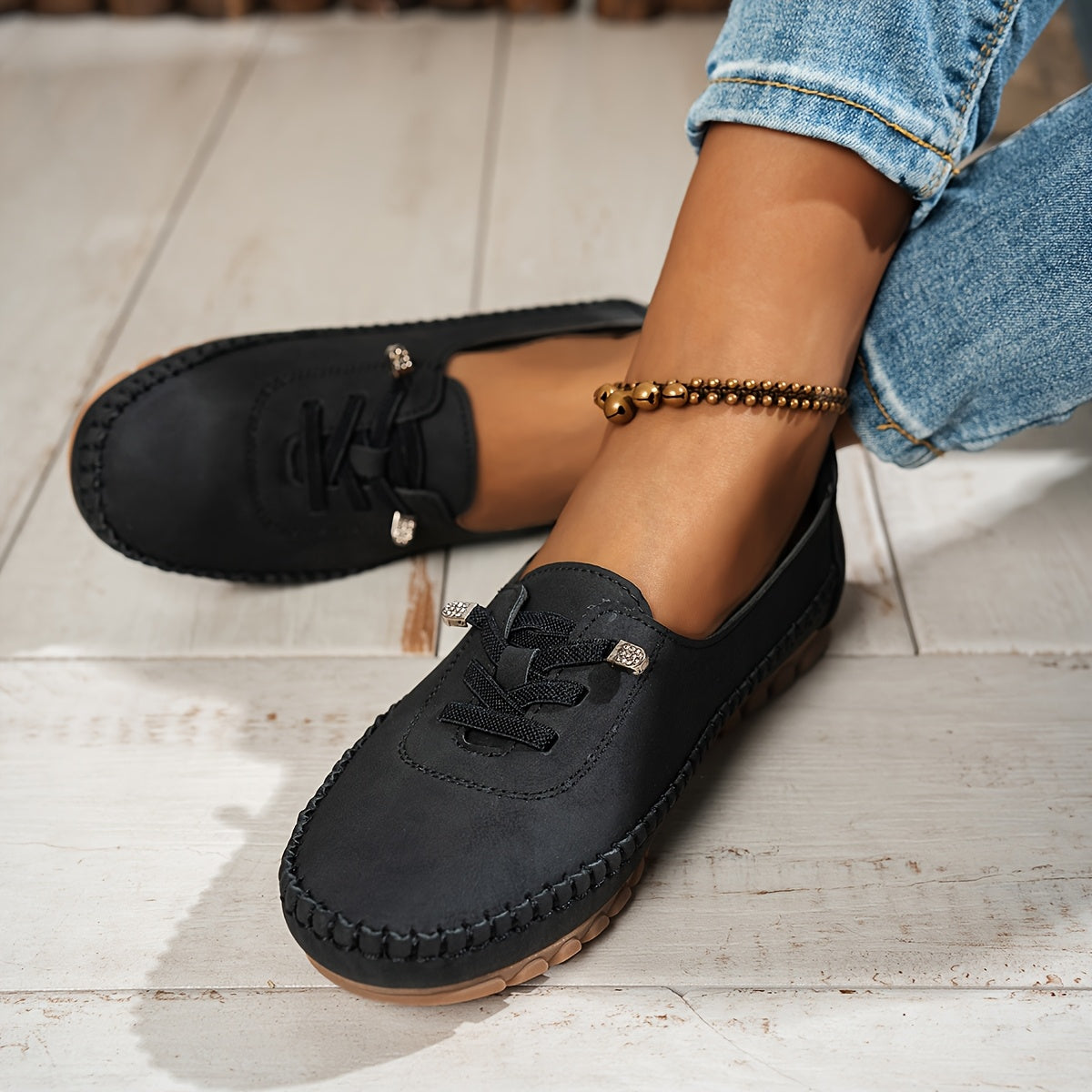 MOCASSINS MET FLEXIBELE STEUN VOOR VROUWEN