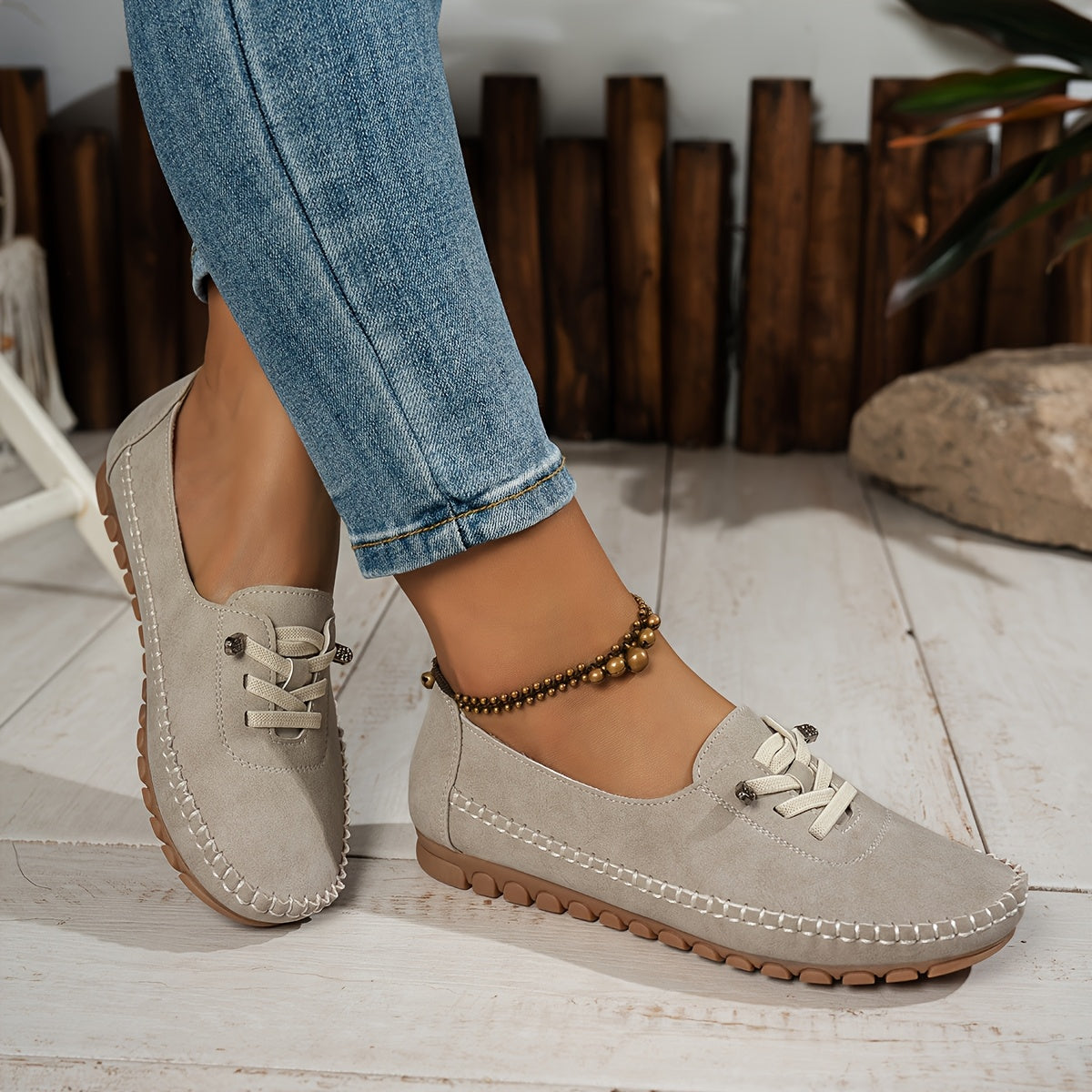 MOCASSINS MET FLEXIBELE STEUN VOOR VROUWEN