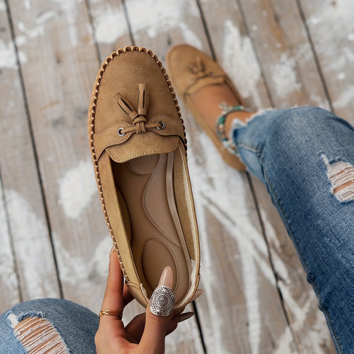 CHIQUE CLASSIC MOCASSINS VOOR VROUWEN