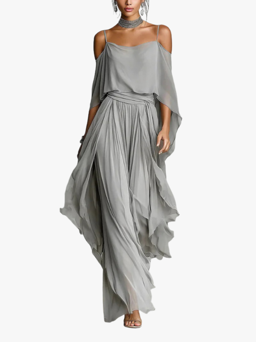 ELEGANTE CHIFFONSET VOOR VROUWEN