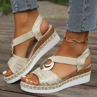 STIJLVOLLE WEDGE SANDALEN VOOR VROUWEN