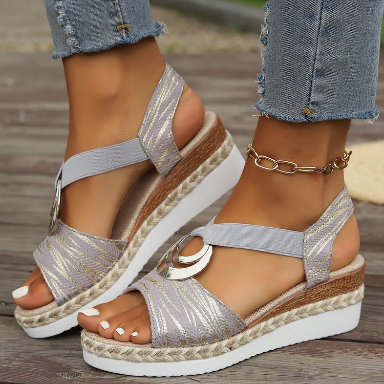 STIJLVOLLE WEDGE SANDALEN VOOR VROUWEN