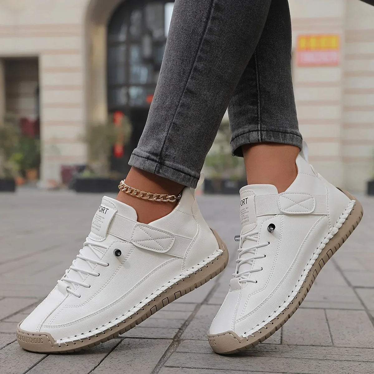 KLASSIEKE SUPPORT SNEAKERS VOOR VROUWEN