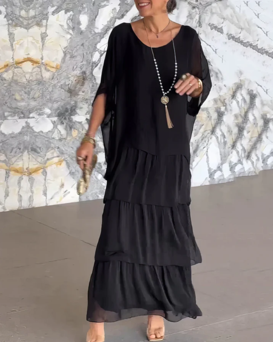 CHIC FORMEEL MAXI-JURK VOOR VROUWEN